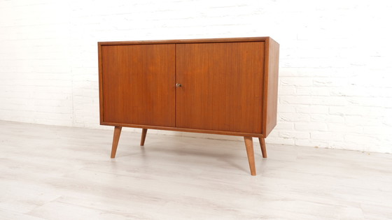 Image 1 of Vintage Dressoir | Teak | Audiomeubel | Wandkast | 100 Cm