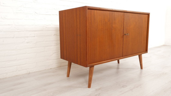 Image 1 of Vintage Dressoir | Teak | Audiomeubel | Wandkast | 100 Cm