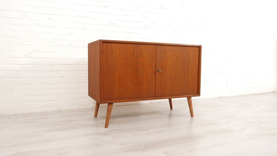 Image 1 of Vintage Dressoir | Teak | Audiomeubel | Wandkast | 100 Cm