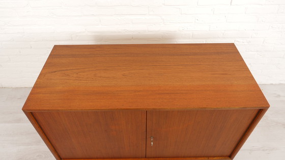 Image 1 of Vintage Dressoir | Teak | Audiomeubel | Wandkast | 100 Cm