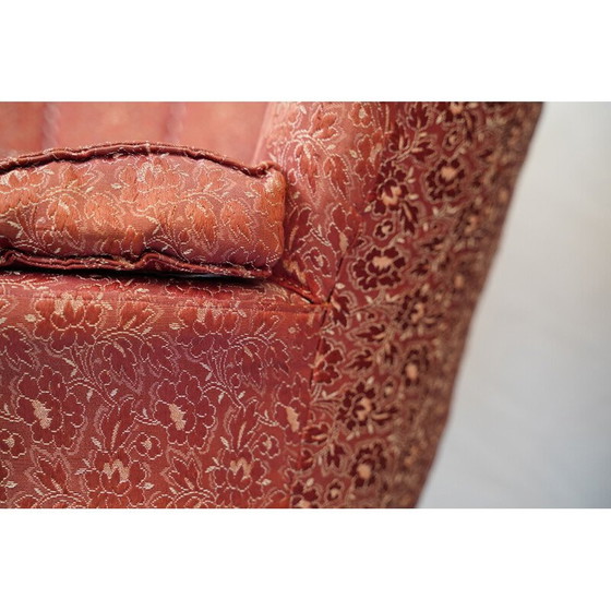 Image 1 of Paar vintage stoffen fauteuils van Gio Ponti, Italië 1950