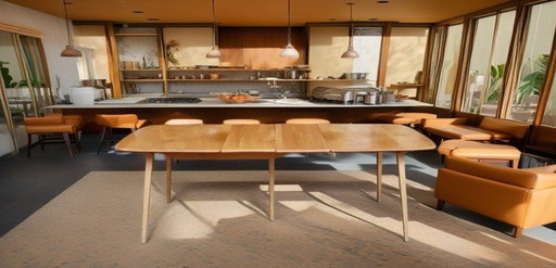 Mid Century Ercol Grand Windsor uitschuifbare eettafel