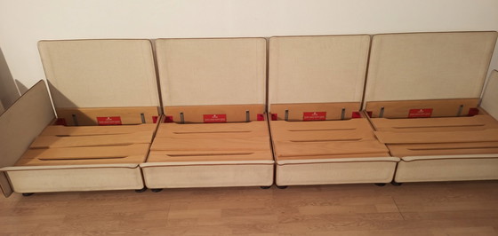 Image 1 of Modulaire sofa van Riccardo Arbizzoni voor Zanotta 1978. Redifiori Model Set Van 5