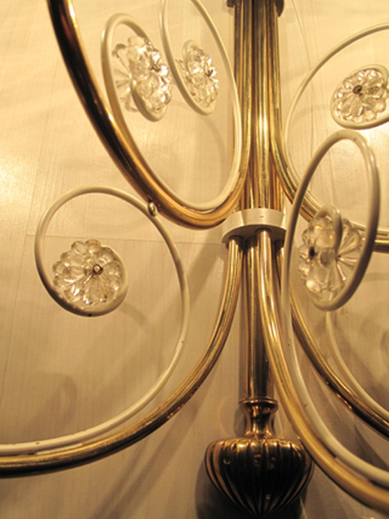 Image 1 of Vintage kroonluchter wandlamp