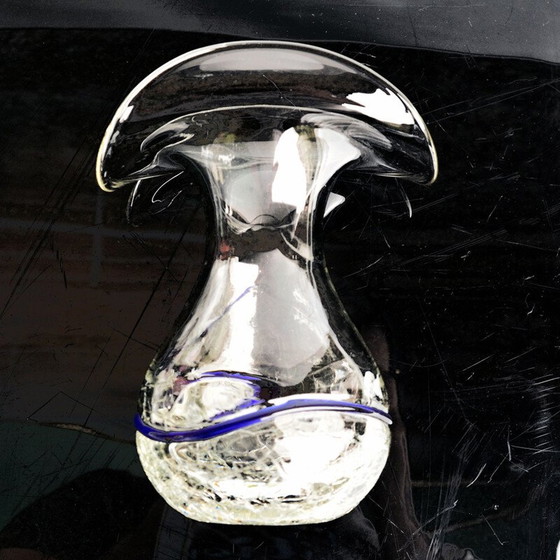 Image 1 of Geglazuurde glazen vaas van Harrachov Sklo, Tsjechoslowakije 1970