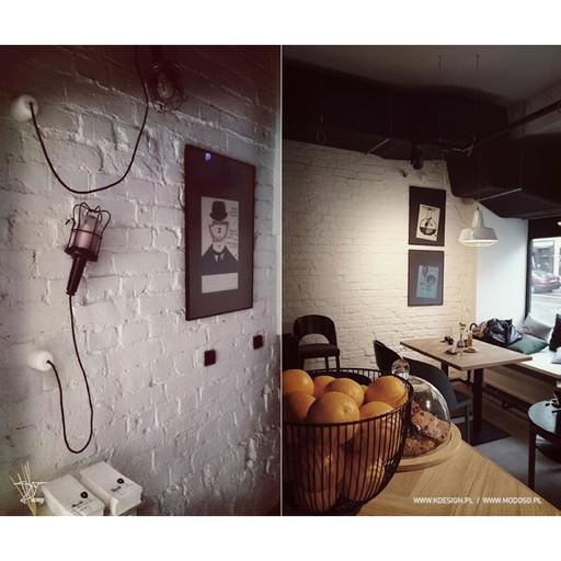 Vintage industriële hanglamp van Prodryn - 1970