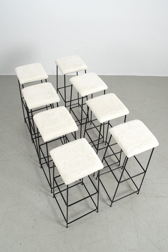 Image 1 of 8x vintage hoge krukken