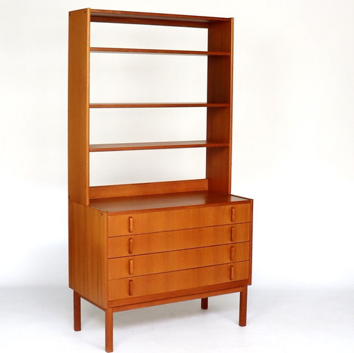 Teak boekenkast jaren 60