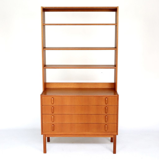 Teak boekenkast jaren 60