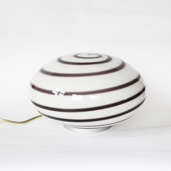 Image 1 of Eglo Swirl glazen zebra lamp