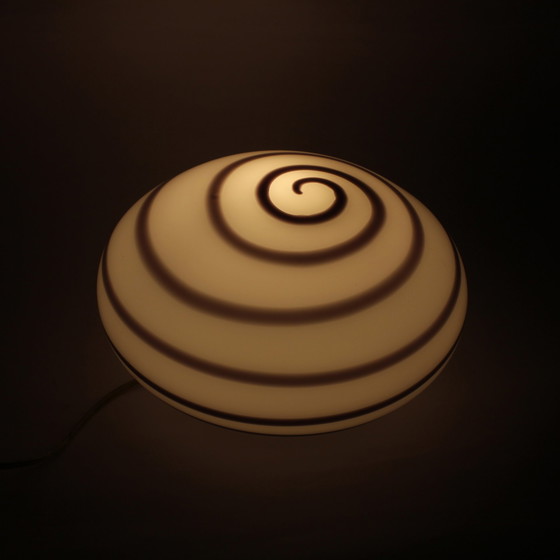 Image 1 of Eglo Swirl glazen zebra lamp