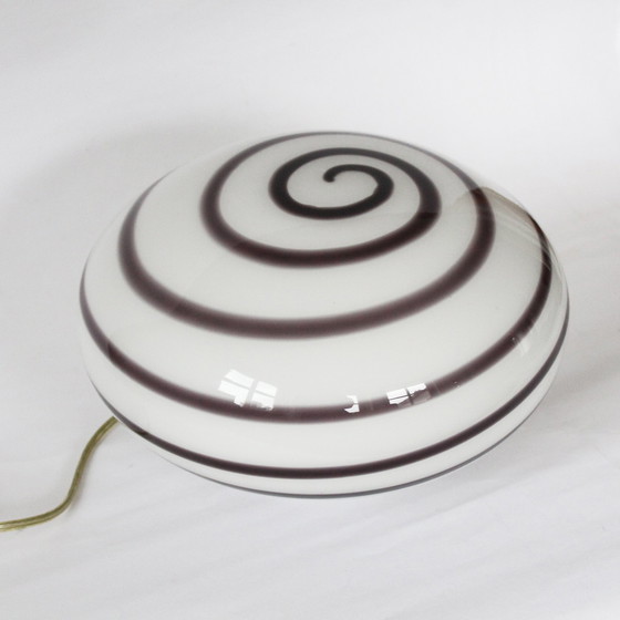 Image 1 of Eglo Swirl glazen zebra lamp