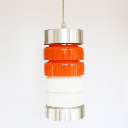 Retro glazen hanglamp