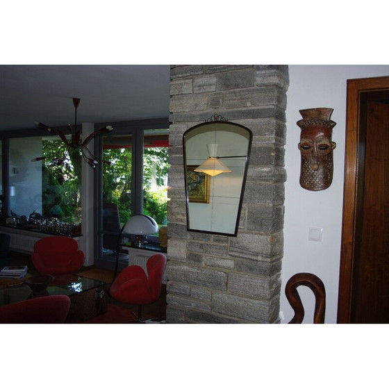 Image 1 of Vintage messing spiegel, 1950