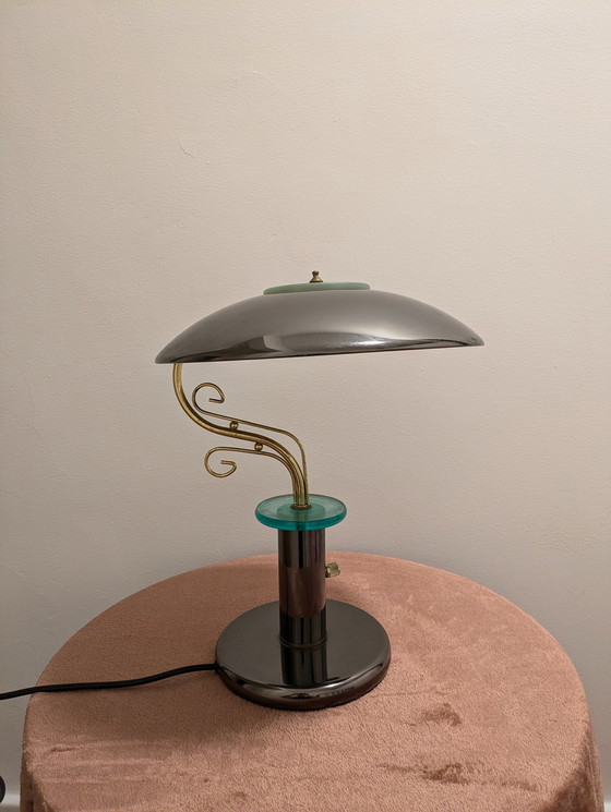 Image 1 of Vintage Bankierslamp Jaren '90 - Asibel