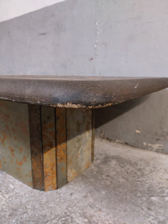 Image 1 of brutalist coffee table