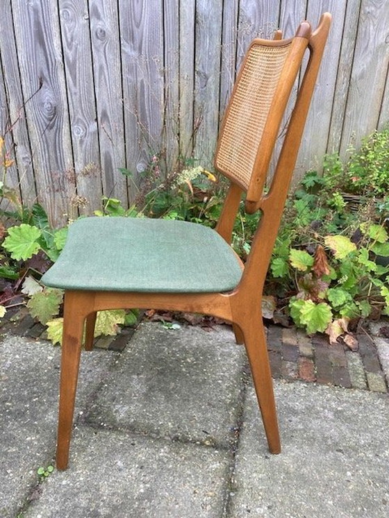 Image 1 of Vintage Set Eetkamer Stoelen