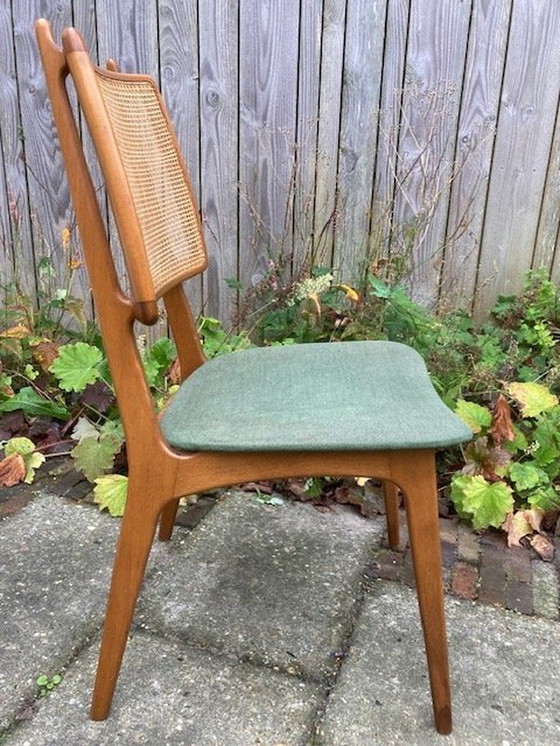 Image 1 of Vintage Set Eetkamer Stoelen