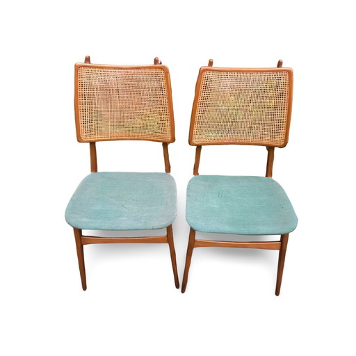 Vintage Set Eetkamer Stoelen