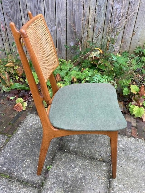 Image 1 of Vintage Set Eetkamer Stoelen