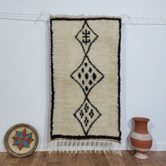 Image 1 of Marokkaans Berber Tapijt Van Wol - Moroccan Berber Wool Rug