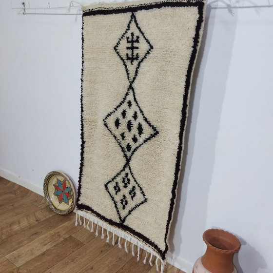 Image 1 of Marokkaans Berber Tapijt Van Wol - Moroccan Berber Wool Rug