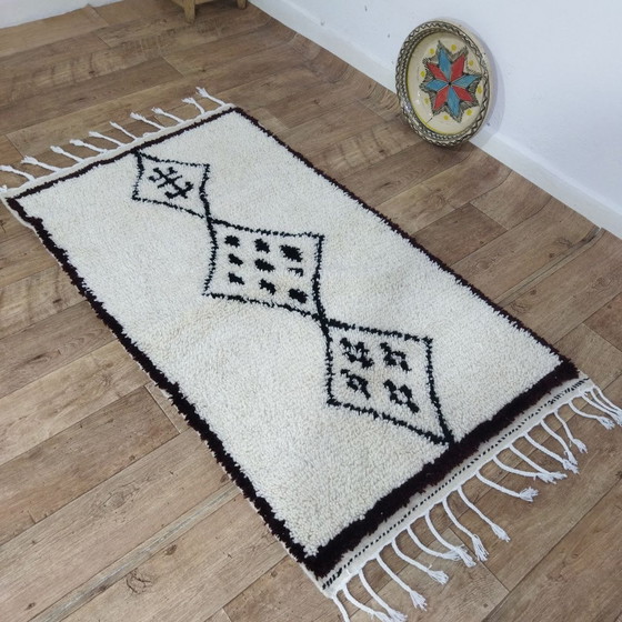 Image 1 of Marokkaans Berber Tapijt Van Wol - Moroccan Berber Wool Rug