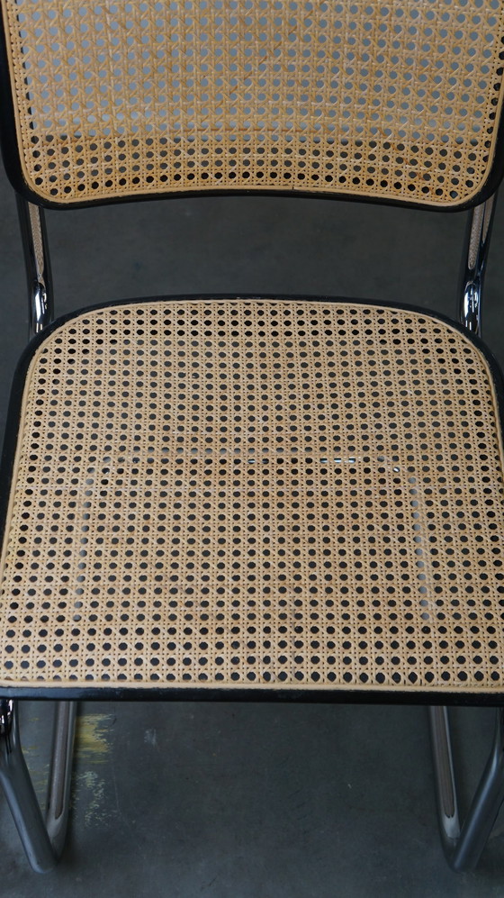 Image 1 of 6 x vintage Marcel Breuer design stoelen van Thonet model S32