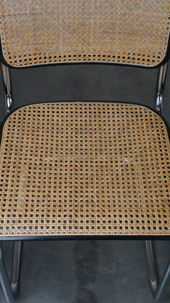 Image 1 of 6 x vintage Marcel Breuer design stoelen van Thonet model S32