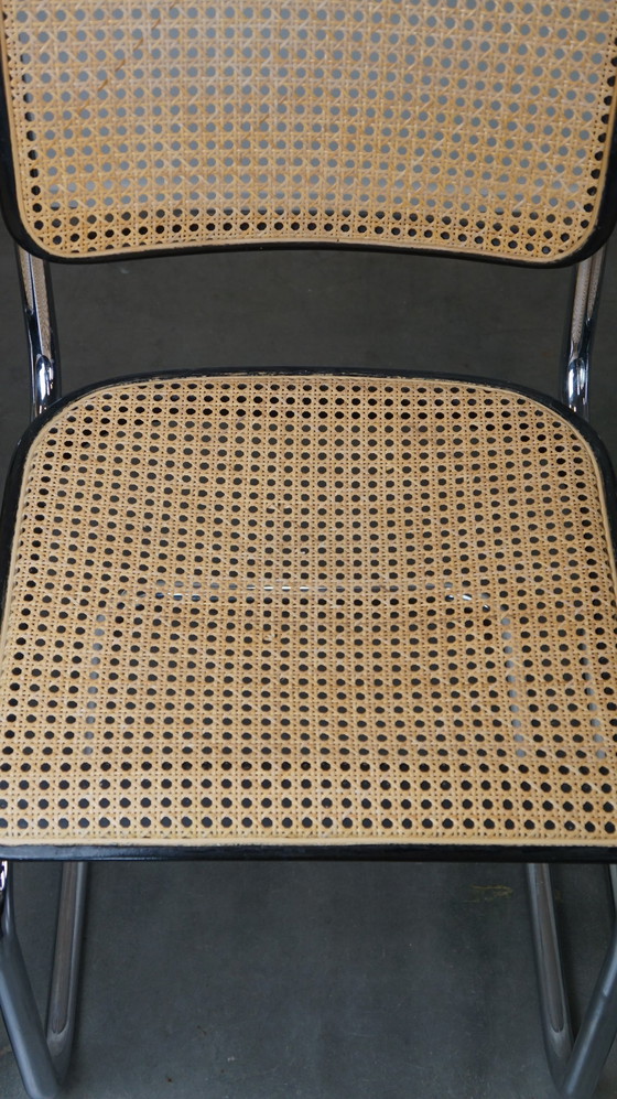 Image 1 of 6 x vintage Marcel Breuer design stoelen van Thonet model S32