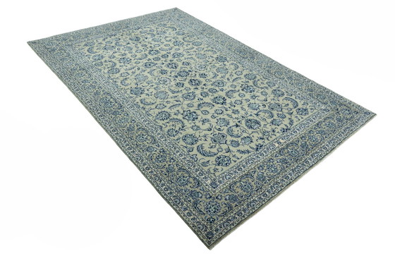 Image 1 of Handgeknoopt Kashan Kurk Oosters Tapijt - 328 X 223 Cm