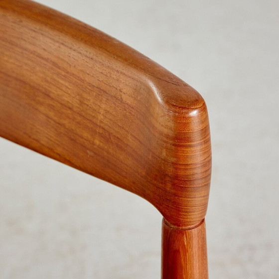 Image 1 of Set van 4 vintage eetkamerstoelen van Henry Walter Klein voor Bramin, Denemarken 1960