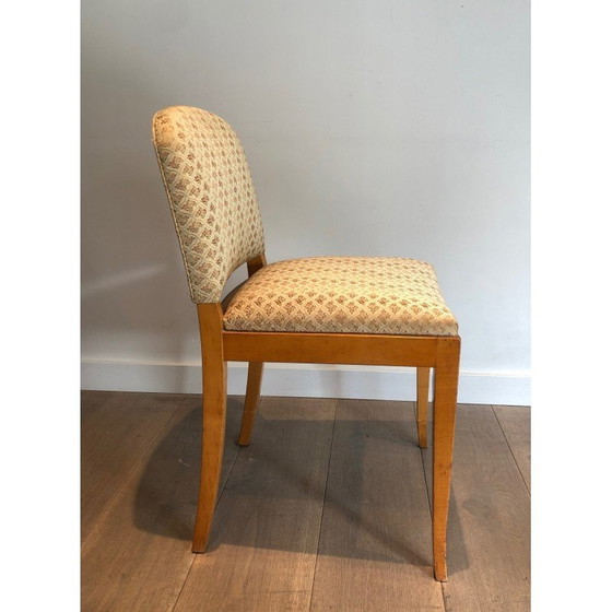 Image 1 of Paar vintage Art Deco stoelen in Sycamore, 1930