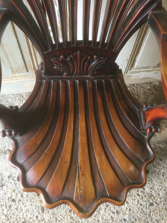 Image 1 of Vintage barokke fauteuil