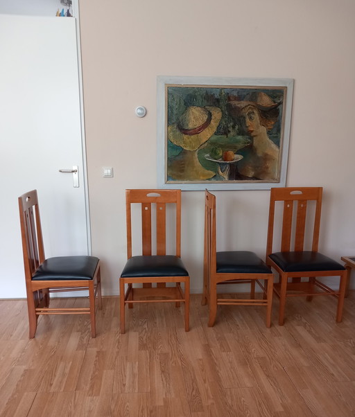 4x Cassina Ingram stoelen