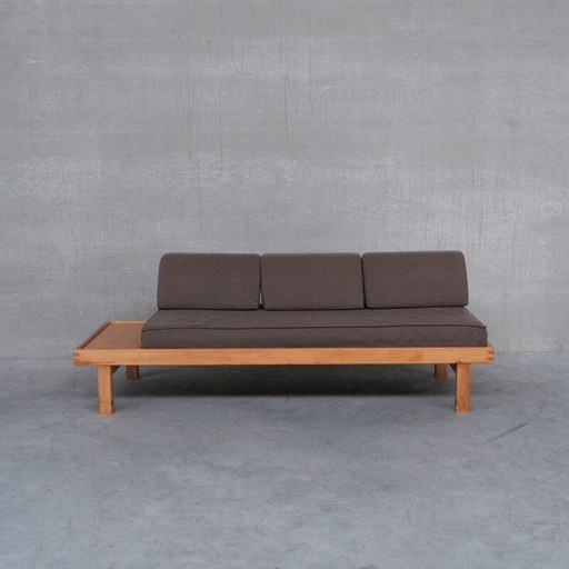 Frans mid-century daybed van Christian Durupt voor Meribel