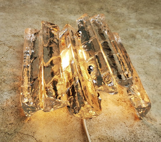 Image 1 of Sconce Fischer Leuchten Ijsglas