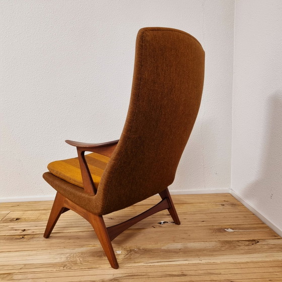 Image 1 of Highback Satelitte Chair by Karl Edvard Korseth, Norway, 1950s