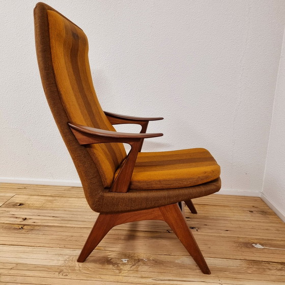 Image 1 of Highback Satelitte Chair by Karl Edvard Korseth, Norway, 1950s