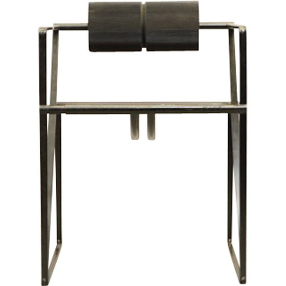 Image 1 of Vintage metalen bijzetstoel van Mario Botta voor Alias, Zwitserland 1989
