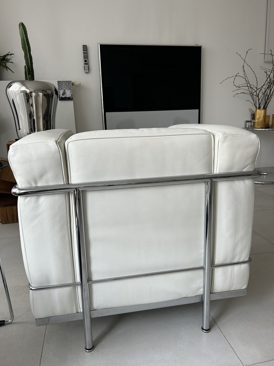 Image 1 of Cassina Corbusier LC2 wit