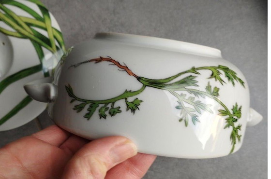 Image 1 of Porcelaine De Paris - Plat De Forme - Vintage Servies