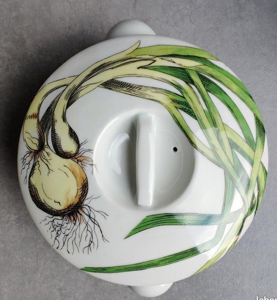 Image 1 of Porcelaine De Paris - Plat De Forme - Vintage Servies