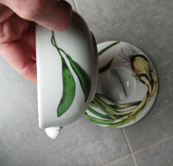 Image 1 of Porcelaine De Paris - Plat De Forme - Vintage Servies