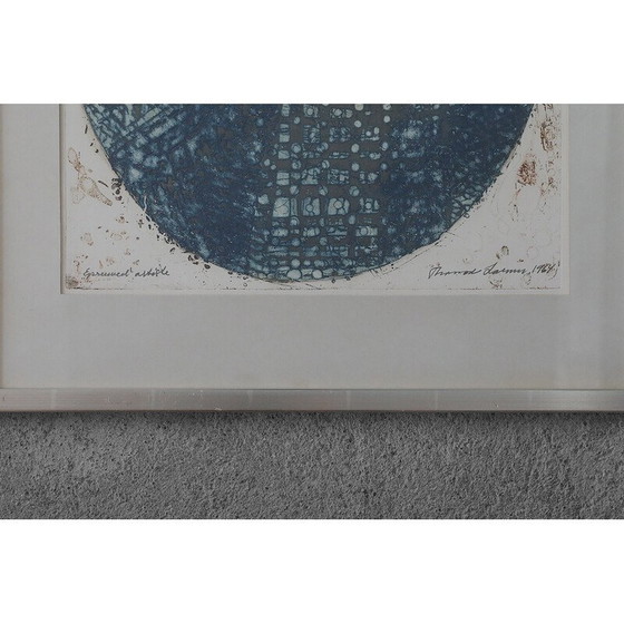 Image 1 of Vintage schilderkarton van Thormod Larsen, 1964