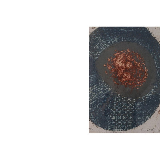 Image 1 of Vintage schilderkarton van Thormod Larsen, 1964