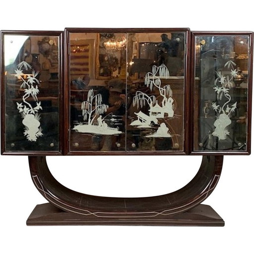 Vintage Art Deco bar, Italië 1940