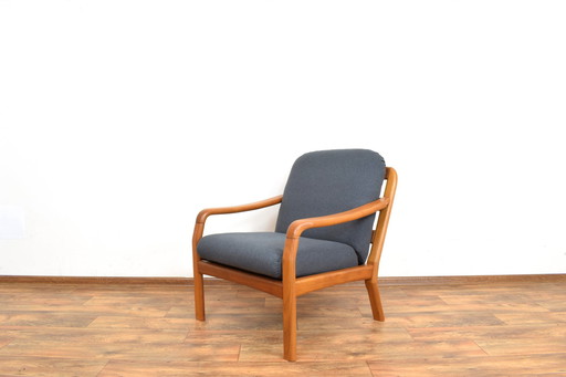 Mid Century Deense Teakhouten fauteuil van Dyrlund, 1970S.