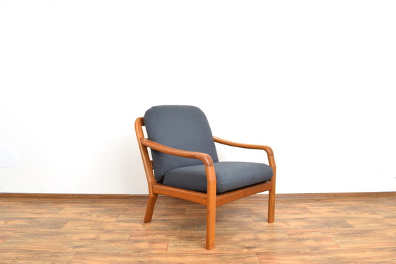 Image 1 of Mid Century Deense Teakhouten fauteuil van Dyrlund, 1970S.