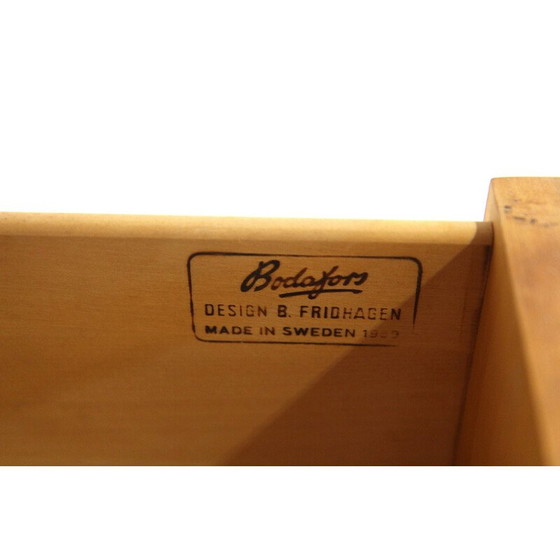 Image 1 of Vintage teakhouten boekenkast door Bertil Fridhagen voor Bodafors, Zweden 1960